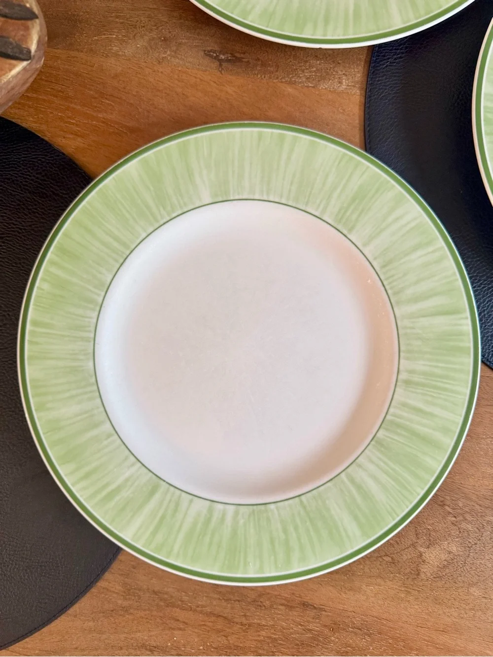 SET Of 3 VILLEROY & BOCH FLORA DINNER PLATES  Replacement